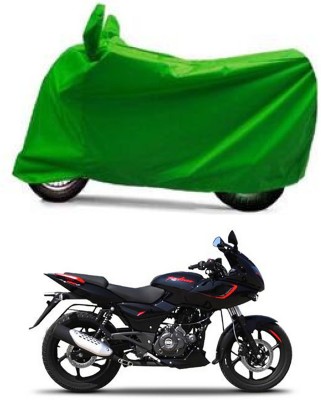 Ascension Two Wheeler Cover for Bajaj(Pulsar 180F, Green)