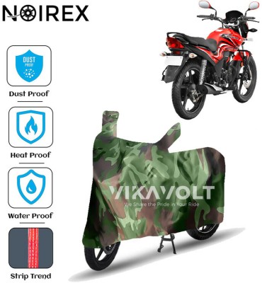 NOIREX Waterproof Two Wheeler Cover for Hero(Passion Pro, Green)