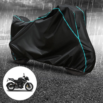 CODOKI Waterproof Two Wheeler Cover for Bajaj(Pulsar NS200, Black)