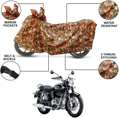 Y3H Waterproof Two Wheeler Cover for Royal Enfield(Bullet 350, Multicolor)