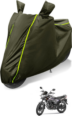 Auto Hub Waterproof Two Wheeler Cover for Honda(CB Shine, Green)