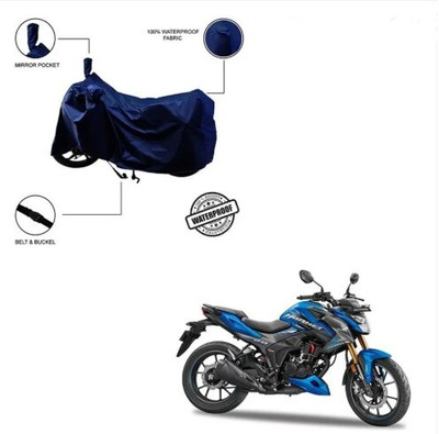 Tritika Waterproof Two Wheeler Cover for Honda(Hornet 2.0, Blue)
