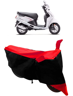 KEDIT Two Wheeler Cover for Hero(MotoCorp Pleasure Plus, Red)