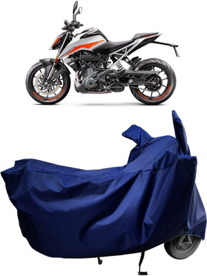 Amexride Two Wheeler Cover for KTM(390 Duke BS6, Blue)