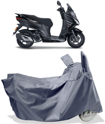 Amexride Two Wheeler Cover for Aprilia(SXR 160 BS6, Grey)