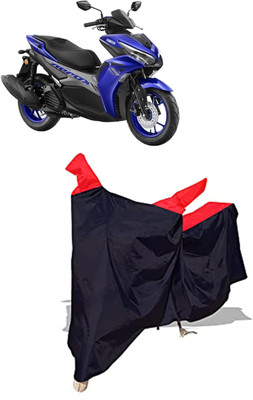 Amexride Two Wheeler Cover for Yamaha(Aerox 155 Maxi, Black)