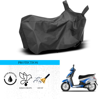 SnehaSales Waterproof Two Wheeler Cover for Mahindra(Gusto Electric, Black)