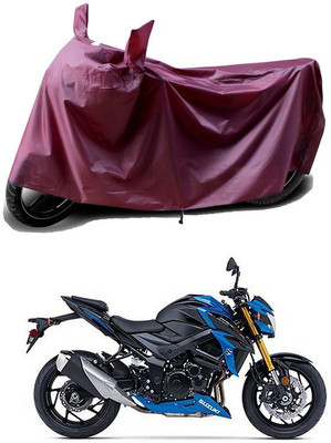 APNEK Waterproof Two Wheeler Cover for Suzuki(GSX, Maroon)