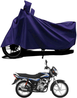 KEDIT Two Wheeler Cover for Bajaj(CT100, Blue)
