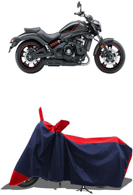 SUGASHRI Waterproof Two Wheeler Cover for Kawasaki(Vulcan S BS6, Red, Blue)
