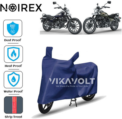 NOIREX Waterproof Two Wheeler Cover for Bajaj(Avenger 220 Street, Blue)