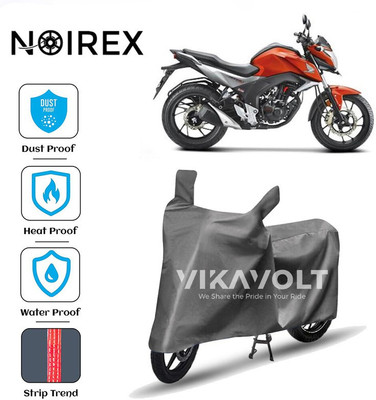 NOIREX Two Wheeler Cover for Honda(CB Hornet 160R, Grey)