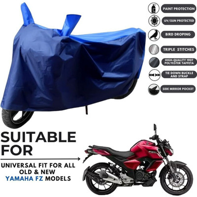 MADAFIYA Two Wheeler Cover for Yamaha(FZS-FI, Blue)