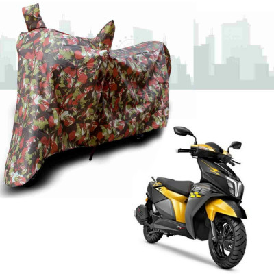 ma collections Waterproof Two Wheeler Cover for TVS(Ntorq 125, Multicolor)