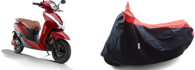 malti Two Wheeler Cover for Ampere(Magnus BS6, Red, Blue)