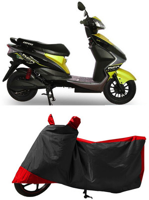 GROFATIK Two Wheeler Cover for Ampere(Reo Elite, Red)