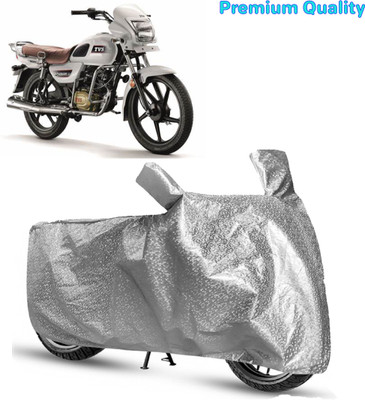 LifoDora Waterproof Two Wheeler Cover for TVS(Radeon, Silver)