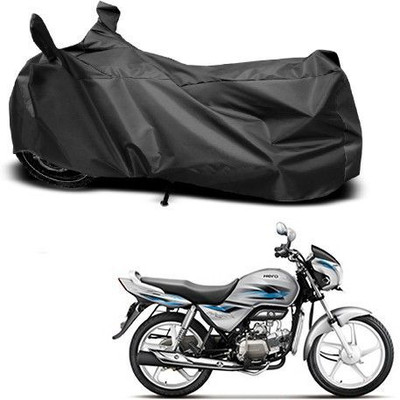 DeepShakshi AUTOMOTIVE Waterproof Two Wheeler Cover for Hero(Splendor Pro, Black)