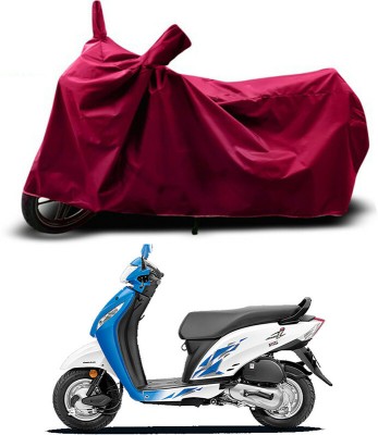 Ascension Waterproof Two Wheeler Cover for Honda(Activa i, Maroon)