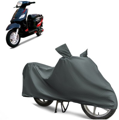 EGAL Waterproof Two Wheeler Cover for Hero(Electric NYX HS500 ER, Grey)