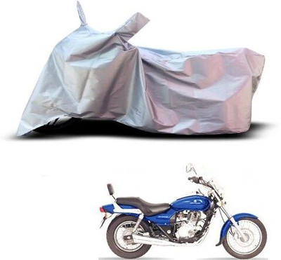 Varnwal E Commerce Waterproof Two Wheeler Cover for Bajaj(Avenger, Silver)