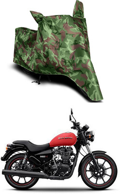 Mdstar Waterproof Two Wheeler Cover for Royal Enfield(Thunderbird 350, Multicolor)