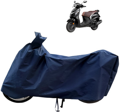 Horseyaart Waterproof Two Wheeler Cover for Yamaha(Fascino, Blue)
