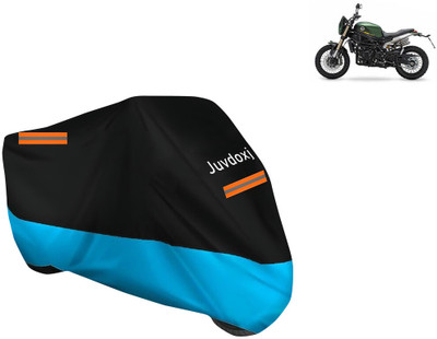 Juvdoxj Waterproof Two Wheeler Cover for Benelli(Leoncino 800, Blue)