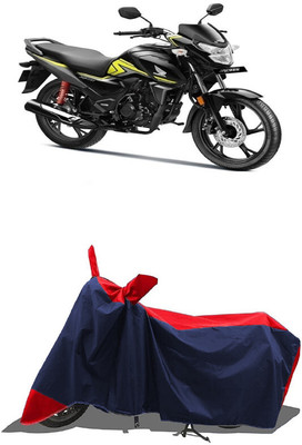 SUGASHRI Waterproof Two Wheeler Cover for Honda(CB Shine SP, Red, Blue)