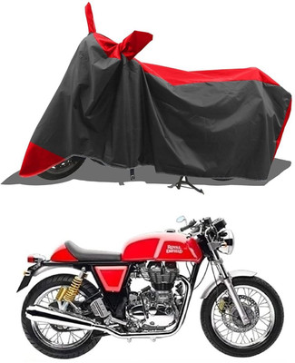 DeepShakshi AUTOMOTIVE Two Wheeler Cover for Royal Enfield(Continental GT, Red, Black)