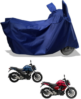 Amexride Two Wheeler Cover for Yamaha(FZS-FI BS6, Blue)