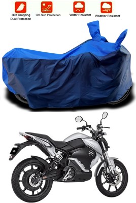 Furious3D Two Wheeler Cover for Revolt(RV Cafe Racer, Blue, Blue)