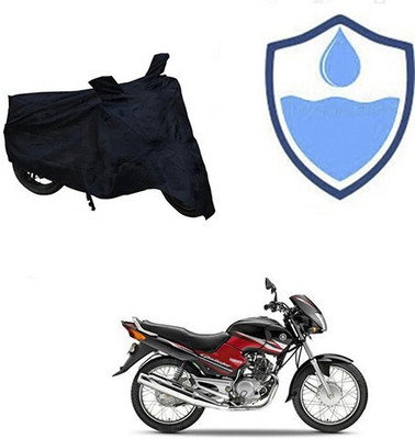 DeepShakshi AUTOMOTIVE Waterproof Two Wheeler Cover for Yamaha(Gladiator, Black)