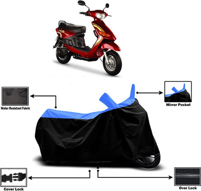 Amexride Two Wheeler Cover for Indus(Yo Spark, Multicolor)