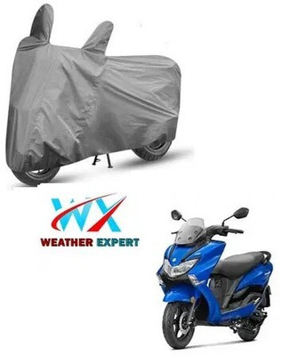 Tritika Waterproof Two Wheeler Cover for Suzuki(Burgman Street, Grey)