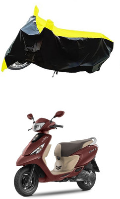 VESMEI Two Wheeler Cover for TVS(Scooty Zest 110, Yellow)