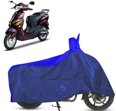 EGAL Waterproof Two Wheeler Cover for Hero(Electric Optima Plus BS6, Blue)