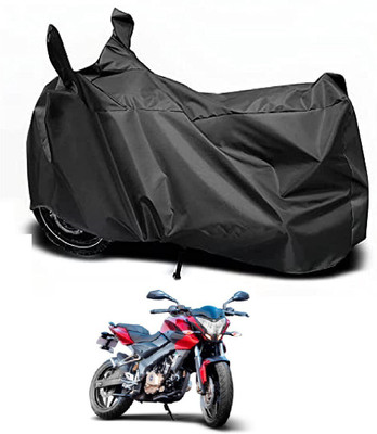 DeepShakshi AUTOMOTIVE Two Wheeler Cover for Bajaj(Pulsar 200NS FI, Black)