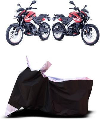 VESMEI Two Wheeler Cover for Bajaj(Pulsar NS125, White)