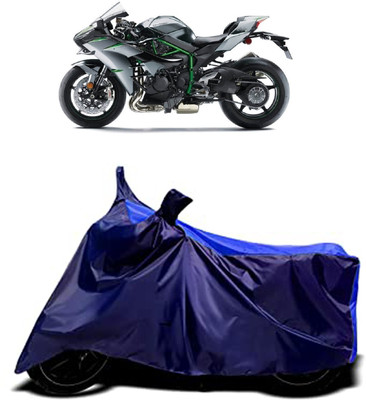 VESMEI Two Wheeler Cover for Kawasaki(Ninja H2 BS6, Blue)