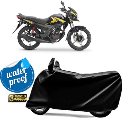 DeepShakshi AUTOMOTIVE Two Wheeler Cover for Honda(CD 100 SS, Black)