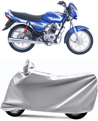 V VINTON Two Wheeler Cover for Bajaj(CT100, Grey)