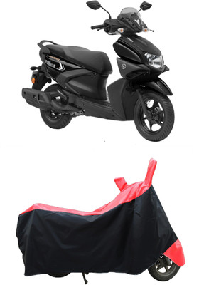 Coxtor Two Wheeler Cover for Yamaha(Ray-ZR 125FI BS6, Red)