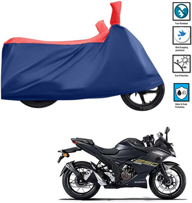 CODOKI Waterproof Two Wheeler Cover for Suzuki(Gixxer SF 250, Red)