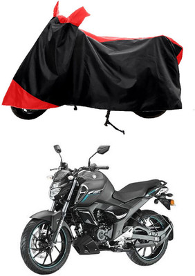 GROFATIK Two Wheeler Cover for Yamaha(FZ S V3 BS6, Red)