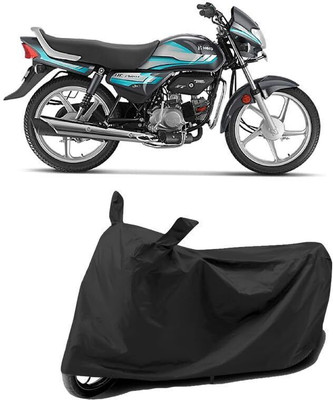 AASHTIK MART Two Wheeler Cover for Hero(MotoCorp HF Deluxe, Black)