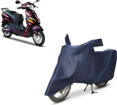 EGAL Waterproof Two Wheeler Cover for Hero(Electric Optima Plus, Blue)