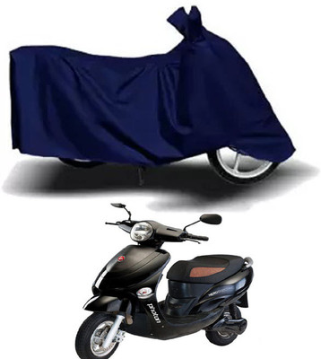 RONISH Waterproof Two Wheeler Cover for Hero(Electric Photon, Blue)