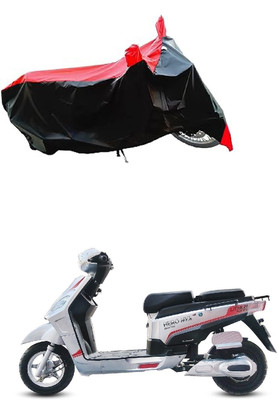 VESMEI Two Wheeler Cover for Hero(Electric NYX HS500 ER, Red)