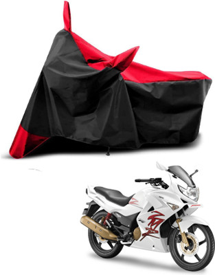 AASHTIK MART Two Wheeler Cover for Universal For Bike(Karizma ZMR, Red, Black)